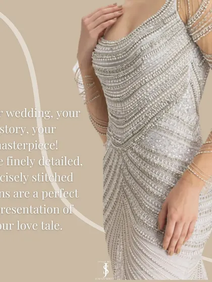 Your wedding, your story, your masterpiece. These finely detailed, precisely stitched gowns are a perfect representation of your love tale.