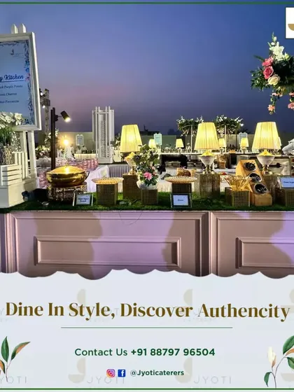 Dine in style and discover authenticity. A daytime buffet setup with a 'Trendy Kitchen' theme, offering a fresh and modern dining experience.