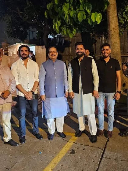 An evening with JDU MLC and National General Secretary Qamar Alam in New Delhi. Cross-party dialogue is essential for a healthy democracy and for finding common ground on important issues.