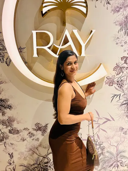 A picture from a dinner outing. Fitness is a lifestyle that includes enjoying social events.