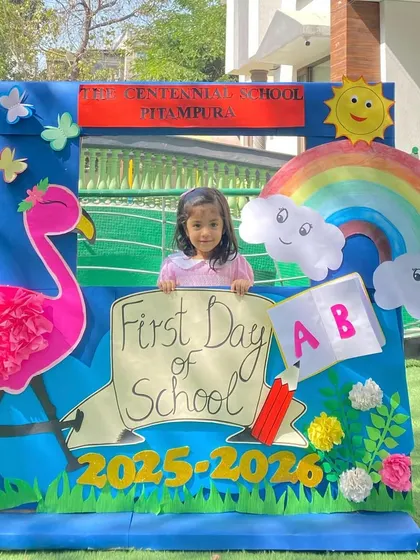 A confident smile for the camera on the first day of school. We are thrilled to welcome our new students and look forward to a year of discovery and growth.