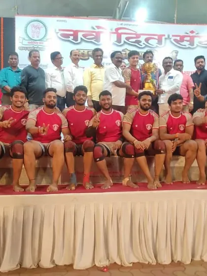 The team on stage receiving the runners-up trophy. Every tournament is a learning experience.