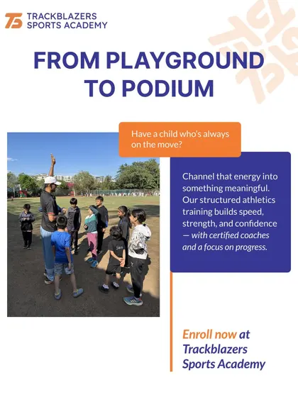 Our mission is to channel youthful energy into meaningful achievement. We provide structured athletics training that builds speed, strength, and confidence, guiding children from the playground to the podium with the help of certified coaches.
