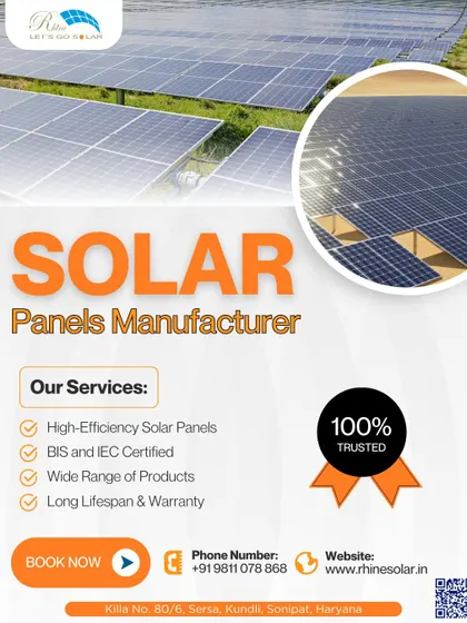 We are a 100% trusted solar panel manufacturer offering high-efficiency, certified products with a long lifespan and warranty.