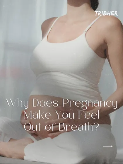Why does pregnancy make you feel out of breath? It's a question many women have. This image introduces the biological reasons, which we explore further in our programs.