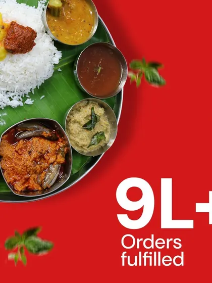 Over 9 lakh orders fulfilled. Every order is more than just a meal; it's a connection to home and a step towards empowering another woman in our network.