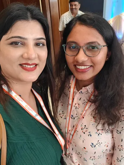 Another great connection made at a conference. Sharing knowledge and experiences with colleagues from across the country helps enrich my own practice.