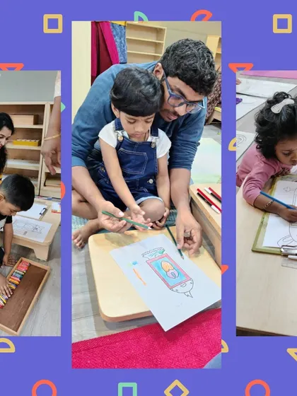 We love seeing parents and children completely engaged in a creative project. These shared moments of making and learning are what our community is all about.