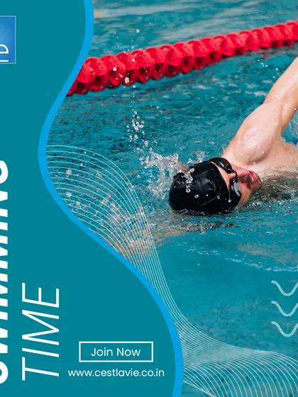 It's always the right time to get in the pool. Whether for a competitive training session or a leisurely lap, every moment spent swimming is an investment in your fitness.