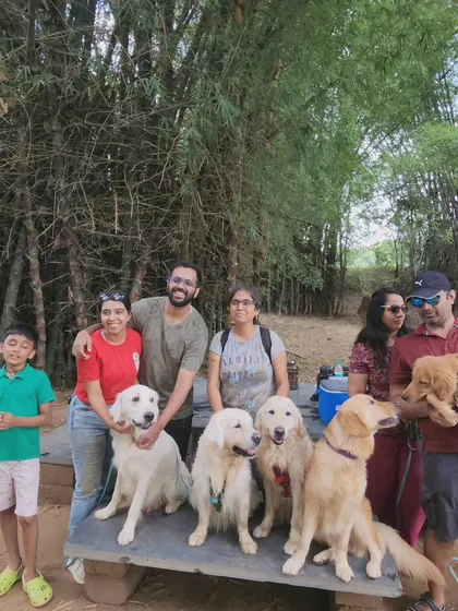 A few moments from a "Dog's Day Out" I hosted at a local farm. These group outings are a great way for dogs and their parents to socialize, have fun, and practice their training in a new, exciting environment.