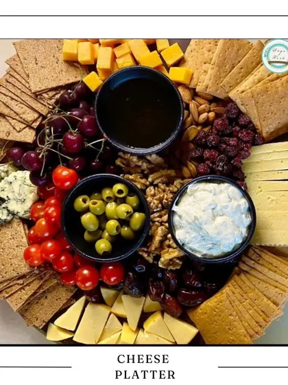 Our classic Cheese Platter is an exquisite choice for Rakhi gifting. This pre-plated platter is beautifully arranged with a variety of cheeses, crackers, fruits, and nuts.