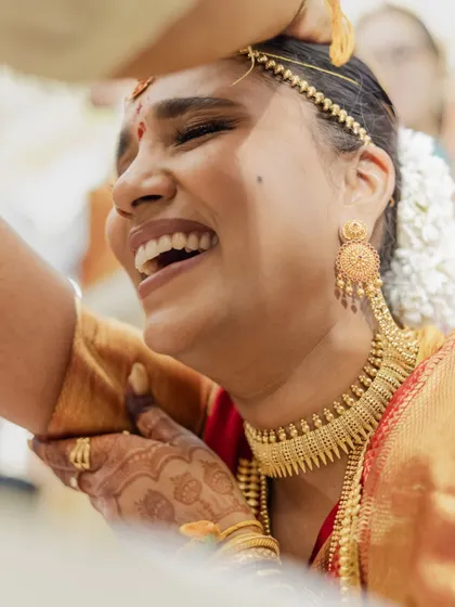 This is the feeling we aim for: pure, uninhibited joy. Our goal is to handle every detail so you can be fully present, laugh without reservation, and feel completely celebrated on your big day. Your happiness is the final, most beautiful accessory.