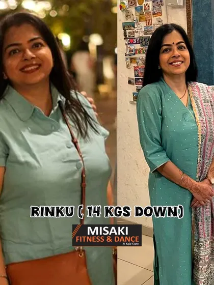 Rinku's amazing 14 kg transformation is what dedication looks like. Her new-found confidence and fitness are an inspiration to our entire community.