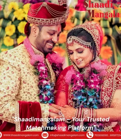 A happy couple, perfectly matched and ready to start their life together. This is the outcome we strive for with our trusted matchmaking platform.