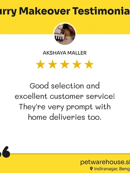 "Good selection and excellent customer service!" This review from Akshaya Maller also praises our prompt home deliveries, a service we are proud to offer.