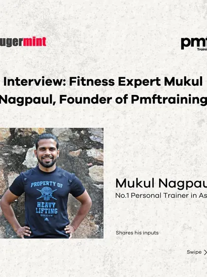 I had the pleasure of being interviewed by Sugermint India about my journey as a fitness expert and the founder of PMF Training. This carousel shares excerpts from our conversation.