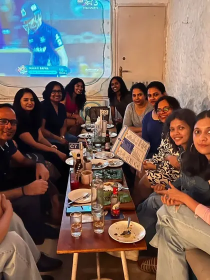 Happiness is when your student community becomes your close circle. A surprise dinner with this steadfast group was a memorable evening. We are grateful for the love and connection that grows from our shared practice.