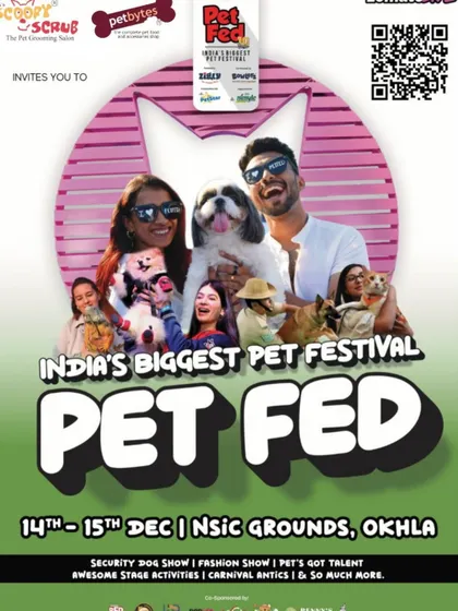 We were thrilled to be part of PetFed, India's biggest pet festival, in Delhi. These events are a fantastic opportunity for pets and parents to socialise, play, and learn.