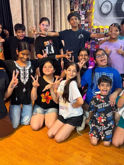 A happy class photo with our amazing kids. A happy universe starts with happy kids.