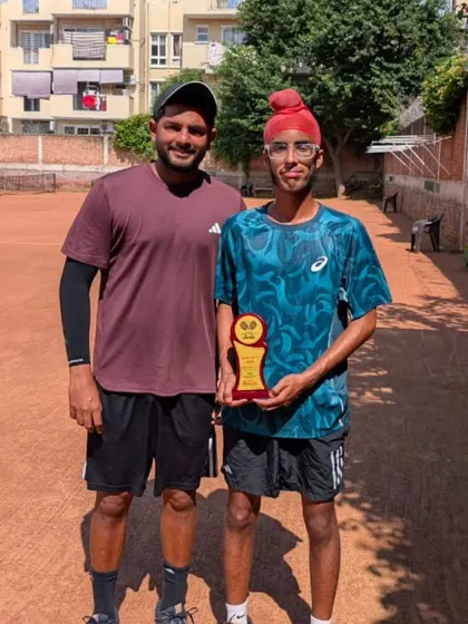 Gurrshan Mehta made it to the finals in the U16 Boys category at the Championship Series tournament in Delhi. Reaching finals consistently is key to development.