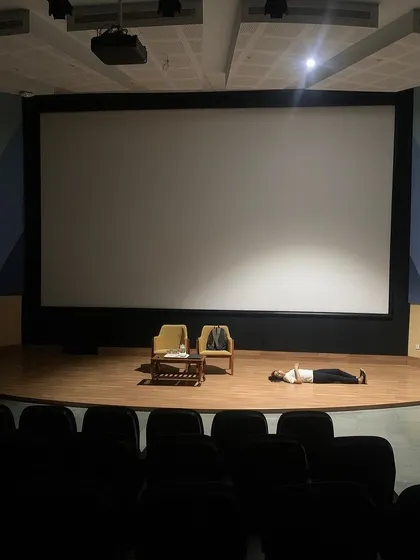 A behind-the-scenes look at the creation of my multimedia performance, "A sweet slumber." This work incorporates film, audio, and bodywork to explore the idea of easing into sleep.