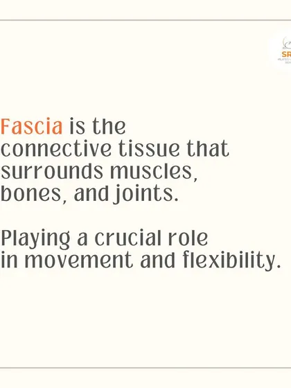 Fascia is the connective tissue that surrounds your muscles, bones, and joints. It plays a crucial role in your movement and flexibility.