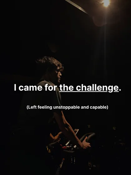 I came for the challenge. I left feeling unstoppable and capable. Whatever your reason for being here, there's always room for you.