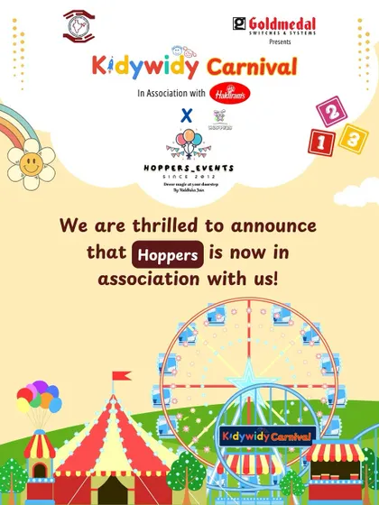 Hoppers Events was a key partner, creating a fantastic play area and ensuring the carnival was packed with joyful activities for children of all ages.