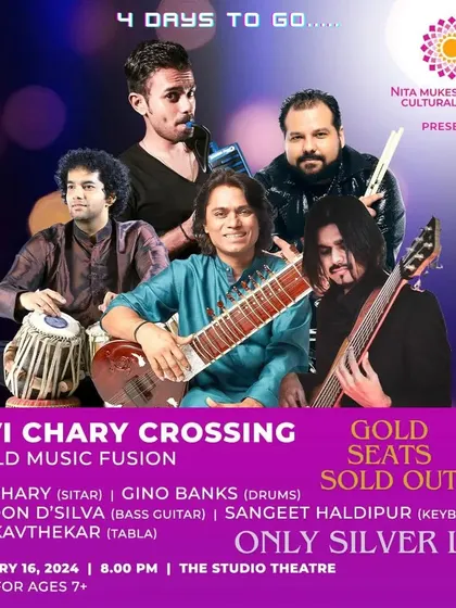 Another poster for our NMACC performance, with gold seats already sold out. The demand for our live shows is something I am always grateful for.