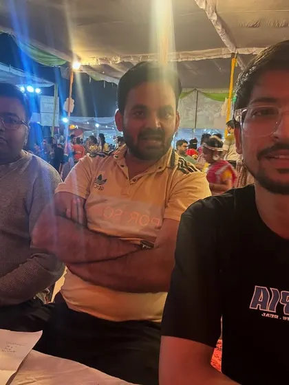 A behind the scenes look from the judges' table at a Ghaziabad dance competition. We are proud to support local talent.