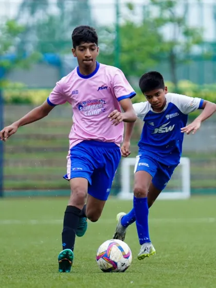 Players from Loyola School, Pune, showcase their skills during a high-performance camp. We welcome teams from across the country to train with us.