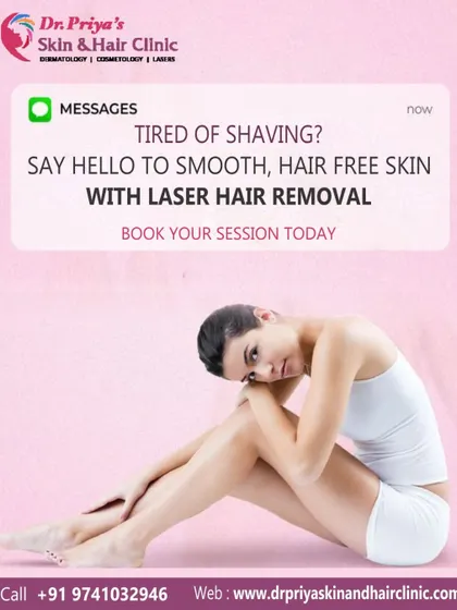 If you are tired of the daily routine of shaving, laser hair removal offers a long-term solution for smooth, hair-free skin.