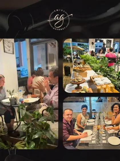 A collage from another one of our fantastic wine tasting nights. We uncorked the finest wines and indulged in unforgettable pairings.