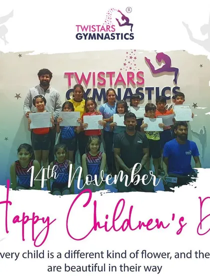 Happy Children's Day from all of us at Twistars. We believe every child is a different kind of flower, and we are honored to help them grow.