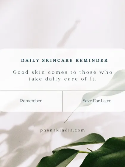 This is your daily reminder that good skin comes from consistent care. Especially in changing seasons like winter, maintaining a daily skincare routine is the best way to keep your skin healthy and glowing.