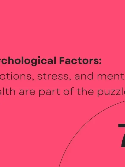 Psychological factors like emotions, stress, and mental health are a big part of the weight management puzzle.