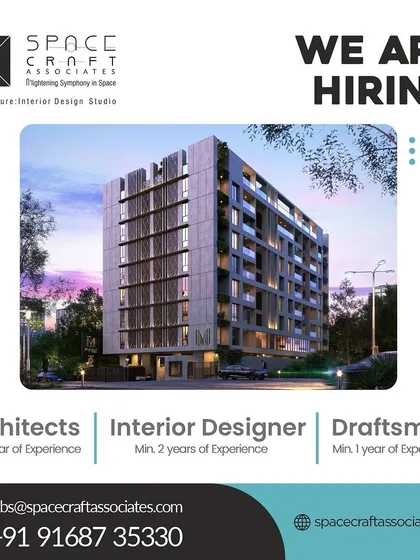 Space Craft Associates in Pune is hiring for multiple roles.