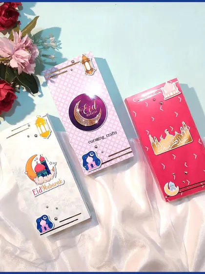 Another shot of the three Eidi envelope designs.