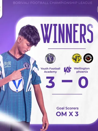 A fantastic 3-0 victory over Wellington Phoenix, powered by a stunning hat-trick from our player, Om. A brilliant performance in our blue and white kit.