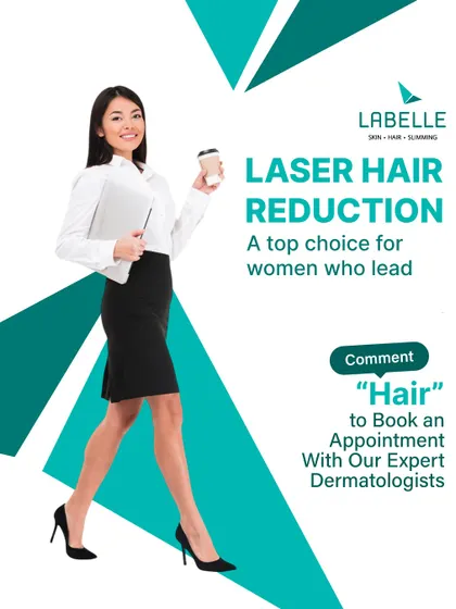 Laser hair reduction is a top choice for women who lead busy professional lives. It offers the convenience and confidence of hairless skin with long lasting results, freeing you up to focus on what matters most.