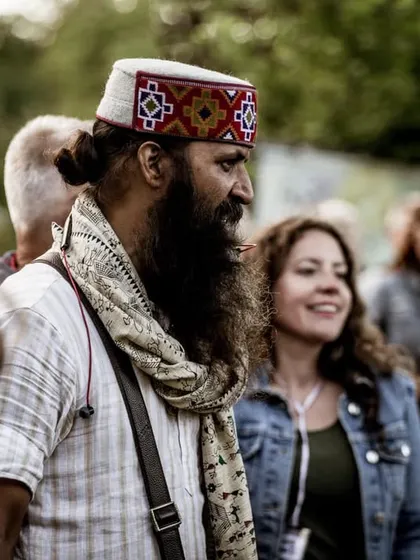 Growth is a process. You do not just wake up and become a butterfly. This candid shot among a crowd reminds me that we are all on our own journey of transformation.