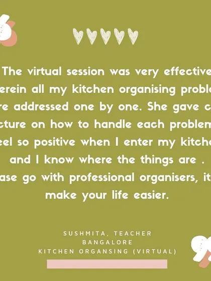 "I feel so positive when I enter my kitchen and I know where the things are." This is the goal of every kitchen organizing project. It's about making your life easier and more positive.