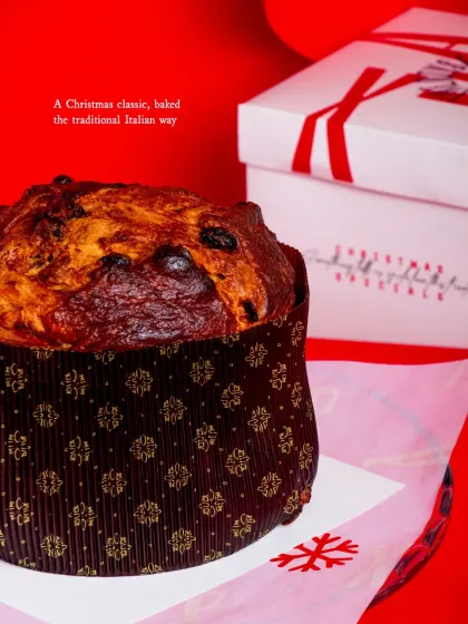My Panettone, a Christmas classic baked the traditional Italian way.