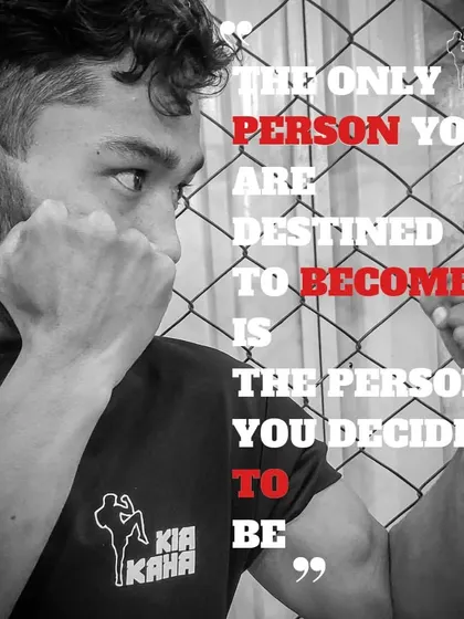The only person you are destined to become is the person you decide to be. We are here to help you build that person.