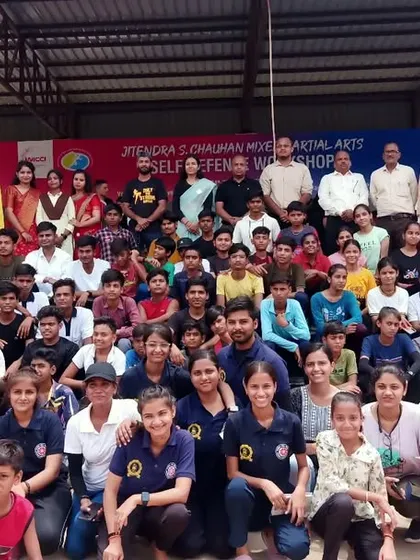 An incredible turnout. A group photo with the 350+ women, youth, and children who participated in our two-day workshop.
