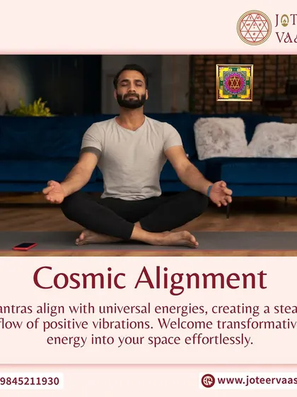Yantras align your personal space with universal energies, creating a steady flow of positive vibrations. This cosmic alignment allows transformative energy to enter your life effortlessly.