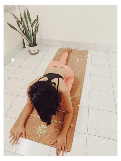 The Pigeon Pose, or Kapotasana, is one of my favorite hip openers. It provides a deep stretch for the hips and lower back. Remember, yoga is about getting your head out of your ass, not just tightening it.
