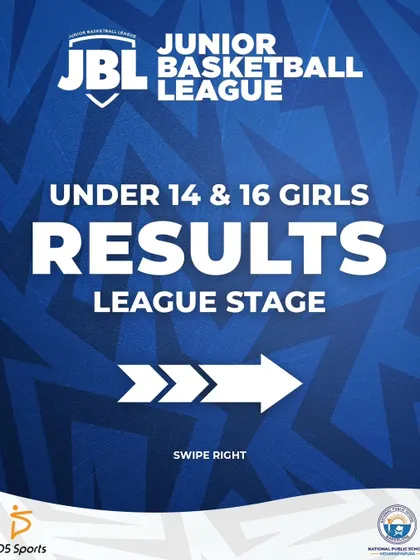 The official league stage results for the U14 and U16 Girls categories. I maintain transparent scoring and standings throughout the tournament.
