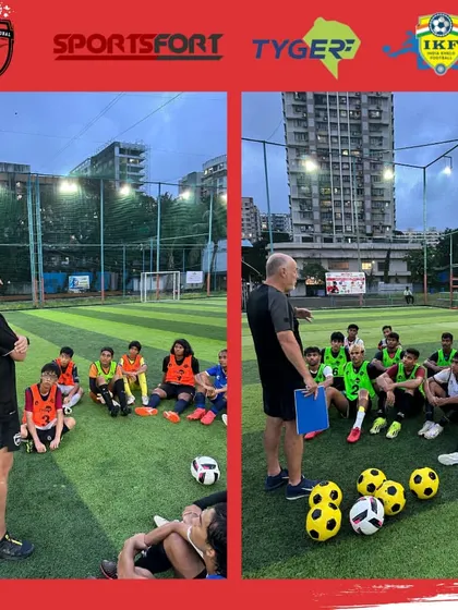 Premier League scouts conduct a detailed assessment during the IKF Prosoccerglobal Workshop. We provide a platform for players to get noticed and earn scholarships to international academies.