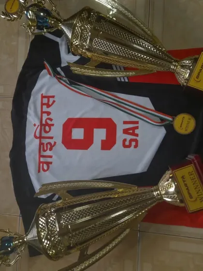Two trophies, one jersey. Reflecting a tournament where we achieved both winner and runner up positions.